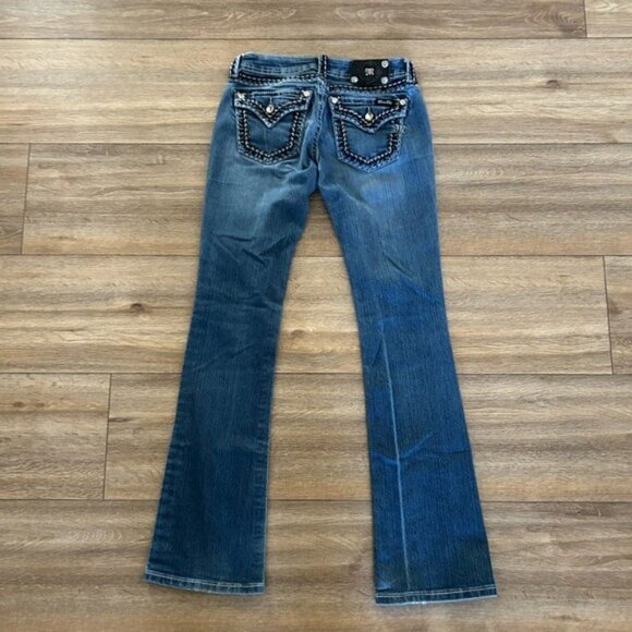 Miss Me Sz 27 Bootcut Women’s Jeans Low Rise READ - Picture 10 of 16